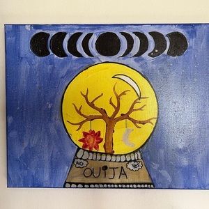 Crystal ball painting